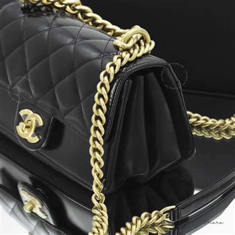 gold chanel flap bag|chanel flap bag agneau.